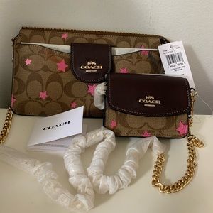 ❌SOLD❌ Authentic Coach crossbody with card case